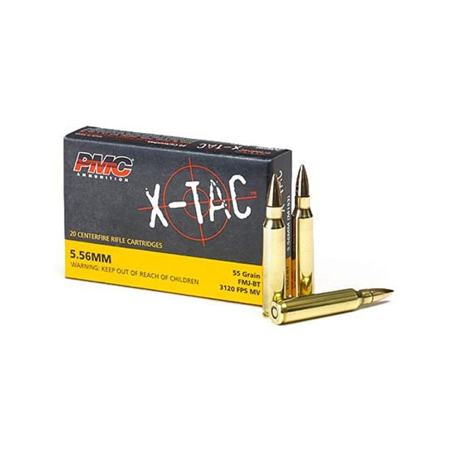 PMC X-TAC 5.56 NATO 55gr FMJ 500