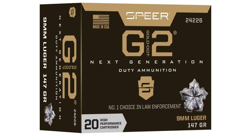 Speer Gold Dot Duty 9mm 147gr G2