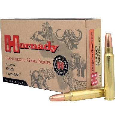 Hornady 375 Ruger 300 grain DGS Superformance Dangerous Game Ammo 20 rd - 8232
