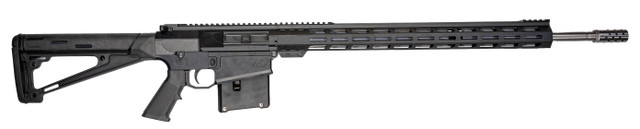 Great Lakes AR-10 300 Winchester Magnum, 24" Barrel, Black, M-Lok Handguard, 5rd
