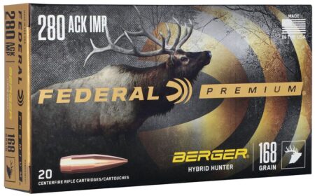Berger Elite Hunter .280 Ackley Improved 168gr Hybrid