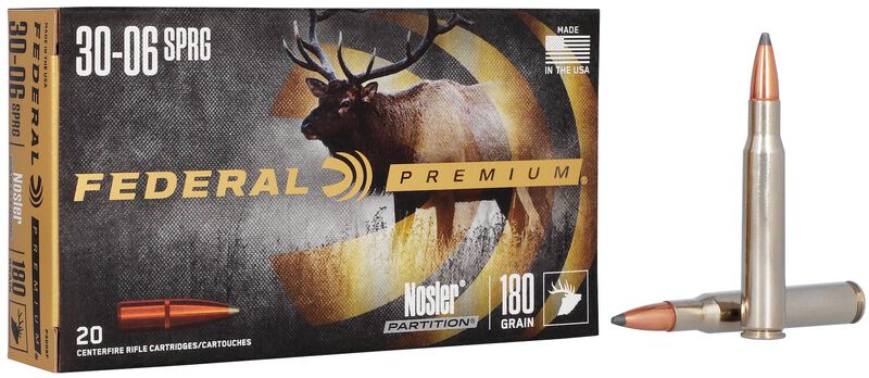 Federal Premium Vital-Shok .30-06 180gr Nosler Partition