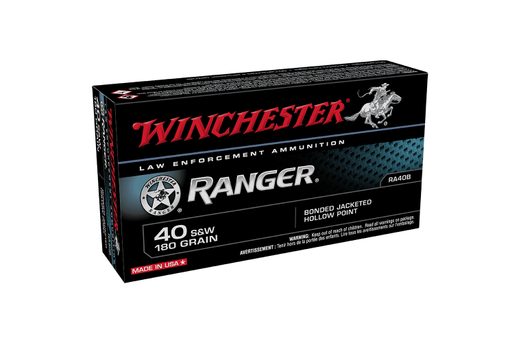 Winchester Ranger Bonded .40 S&W 180gr