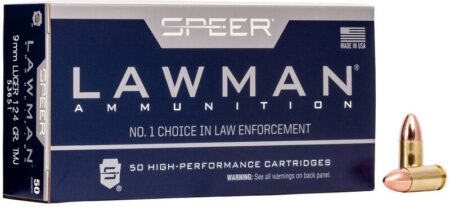 Speer Lawman 9mm 124gr TMJ