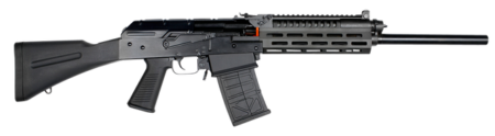 JTS M12AK T1 Black 12 Ga, 18.7" Barrel, 3", Black, Fixed Stock M-Lok Rail, 5rd