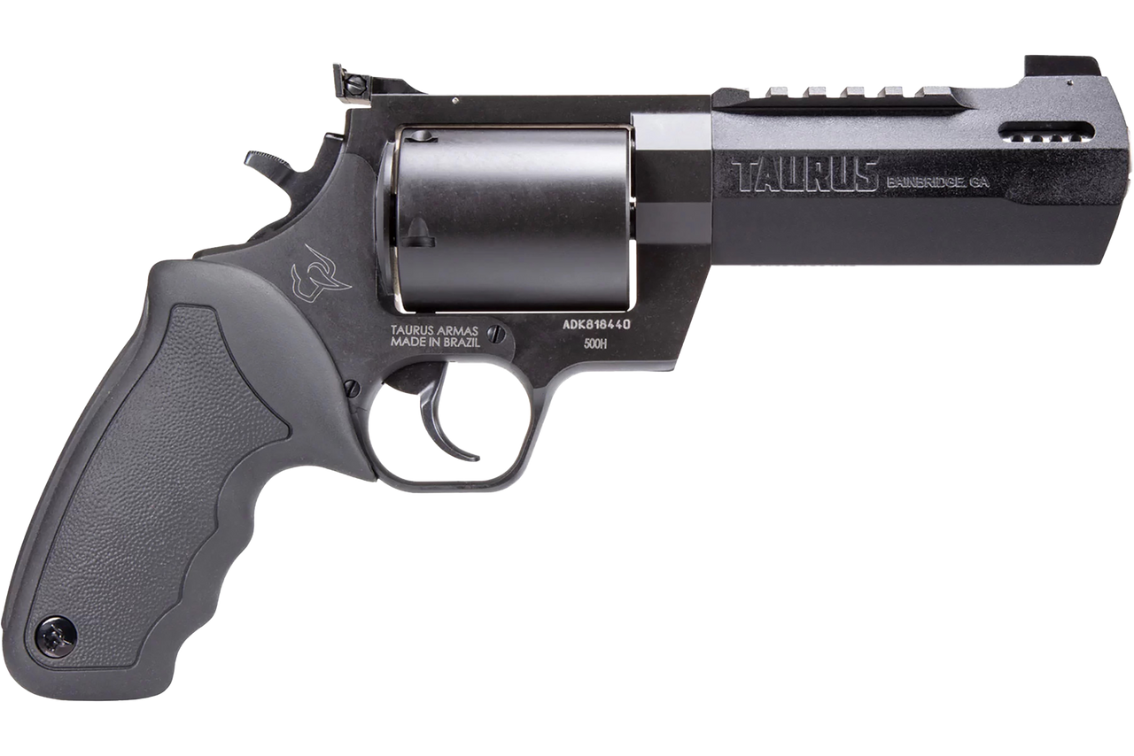 Taurus Raging Hunter 500 S&W Mag, 5.12" Ported/Target Crown Barrel, Black Oxide, 5rd