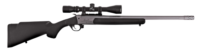 Traditions Outfitter G3 450 Bushmaster, 22" Barrel, Black, Includes 3-9x40mm Scope, 1rd