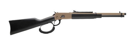 Rossi R92 44 Magnum, 16.5" Threaded Barrel, FDE, Black Coated Wood Furniture, 8rd