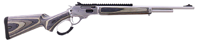 Rossi R95 Laminated 44 Magnum, 18" Barrel, Matte Finish, Silver, Ghost Ring Sight, Picatinny Rail, Laminated Stock, 8 Round