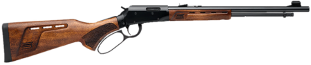 Savage Revel Deluxe Lever Action, 22 WMR, 18" Barrel, Satin Finish, Black, Oversize Loop, Rubber Butt Pad, Walnut Stock, 9rd