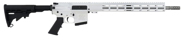 Great Lakes GLFA 350 Legend 5rd,18" Stainless Threaded Barrel, White Cerakote Picatinny Rail Aluminum Receiver, M-Lok Handguard Black Stock, Mil-spec Polymer Grip