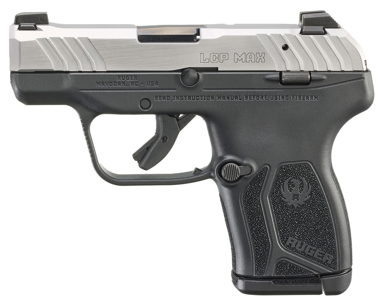 Ruger LCP Max 380 ACP 10rd, 2.80" Barrel, Serrated Slide, Black, Holster, Magazine & Magazine Loader - Image 3