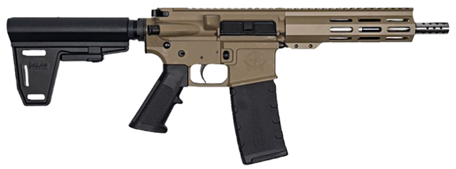 Great Lakes GL15 Flat Dark Earth/SS 223 Wylde, 7.50" Barrel