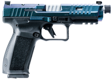 Canik Mete SFT PRO 9mm, 5" Barrel, Stingray Slide, Black Frame, 18rd