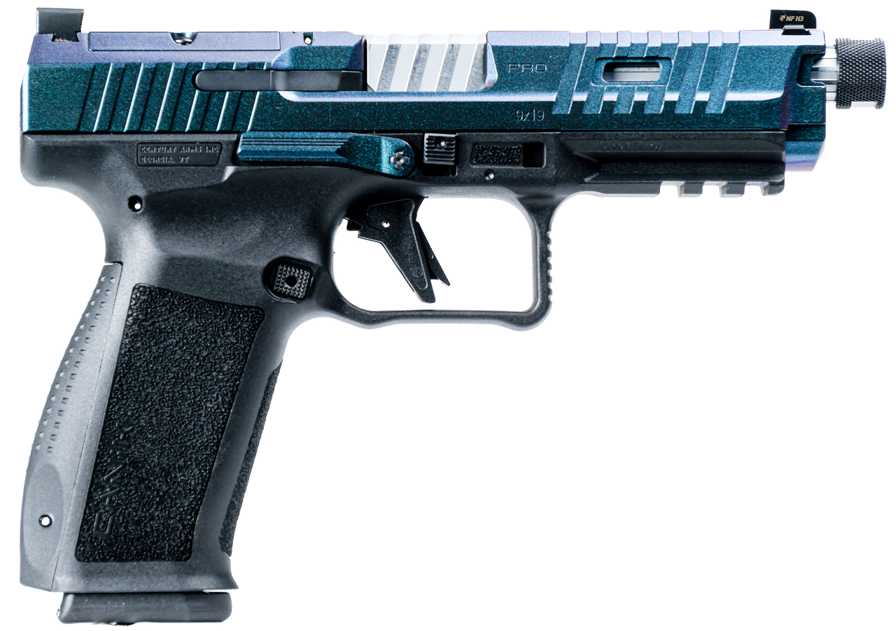 Canik Mete SFT PRO 9mm, 5" Barrel, Stingray Slide, Black Frame, 18rd