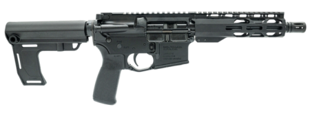 Radical RF-15, AR15 Pistol 5.56mm, 7.5" Barrel, Anodized Black, MFT Grip, MFT Stabilizing Brace, 7" M-Lok Handguard, 30rd, 1 Magazine