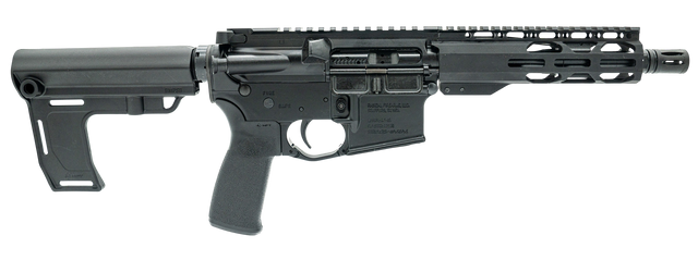 Radical RF-15, AR15 Pistol 5.56mm, 7.5" Barrel, Anodized Black, MFT Grip, MFT Stabilizing Brace, 7" M-Lok Handguard, 30rd, 1 Magazine