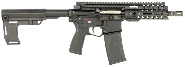 Patriot Ordnance Factory P415 Edge 5.56mm 30rd,7.25" Black Nitride Threaded Barrel, Black Anodized Aluminum Receiver