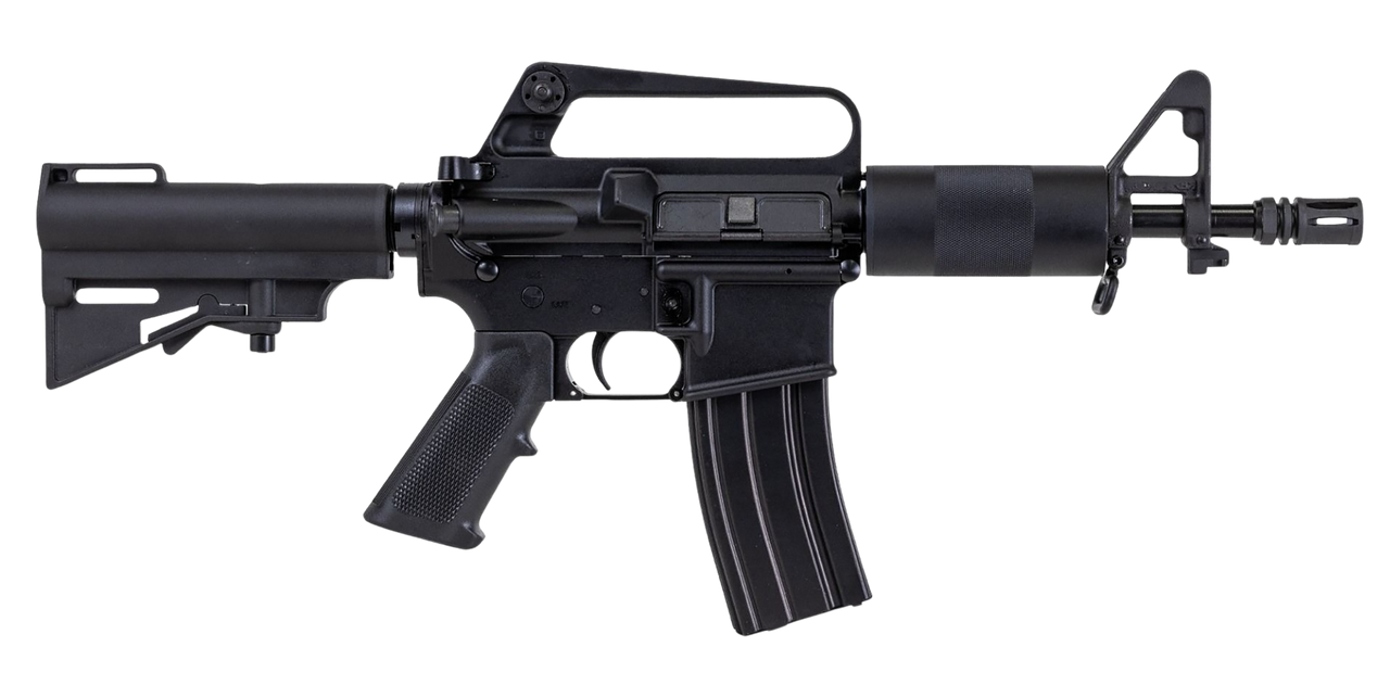 DPMS Panther Arms Kitty Kat A2 AR15 Pistol 5.56/223 7.50" Threaded Barrel, C7 Carry Handle, Adj CAR Brace, A2 Style Grip, 30 Rd