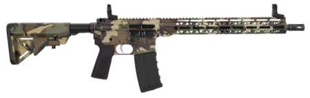 Hi-Point HP 15R AR-15 5.56mm 30rd,16" Black Threaded Barrel, M81 Woodland Camo, Picatinny, M-Lok, B5 Bravo Stock, Black B5 P Type 23 Grip