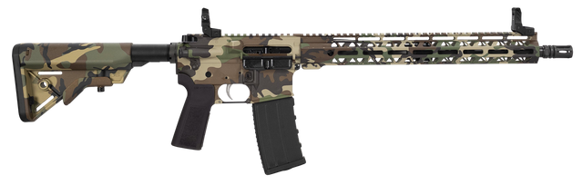 Hi-Point HP 15R AR-15 5.56mm 30rd,16" Black Threaded Barrel, M81 Woodland Camo, Picatinny, M-Lok, B5 Bravo Stock, Black B5 P Type 23 Grip