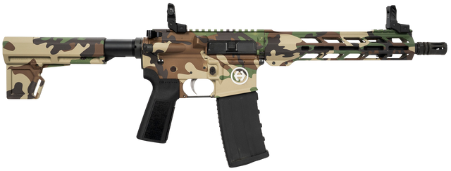 Hi-Point HP 15P AR-15 Pistol 5.56mm 10.50" Barrel, M81 Woodland Camo, M-Lok Handguard, Blade Brace, B5 P Grip, 30 Rd