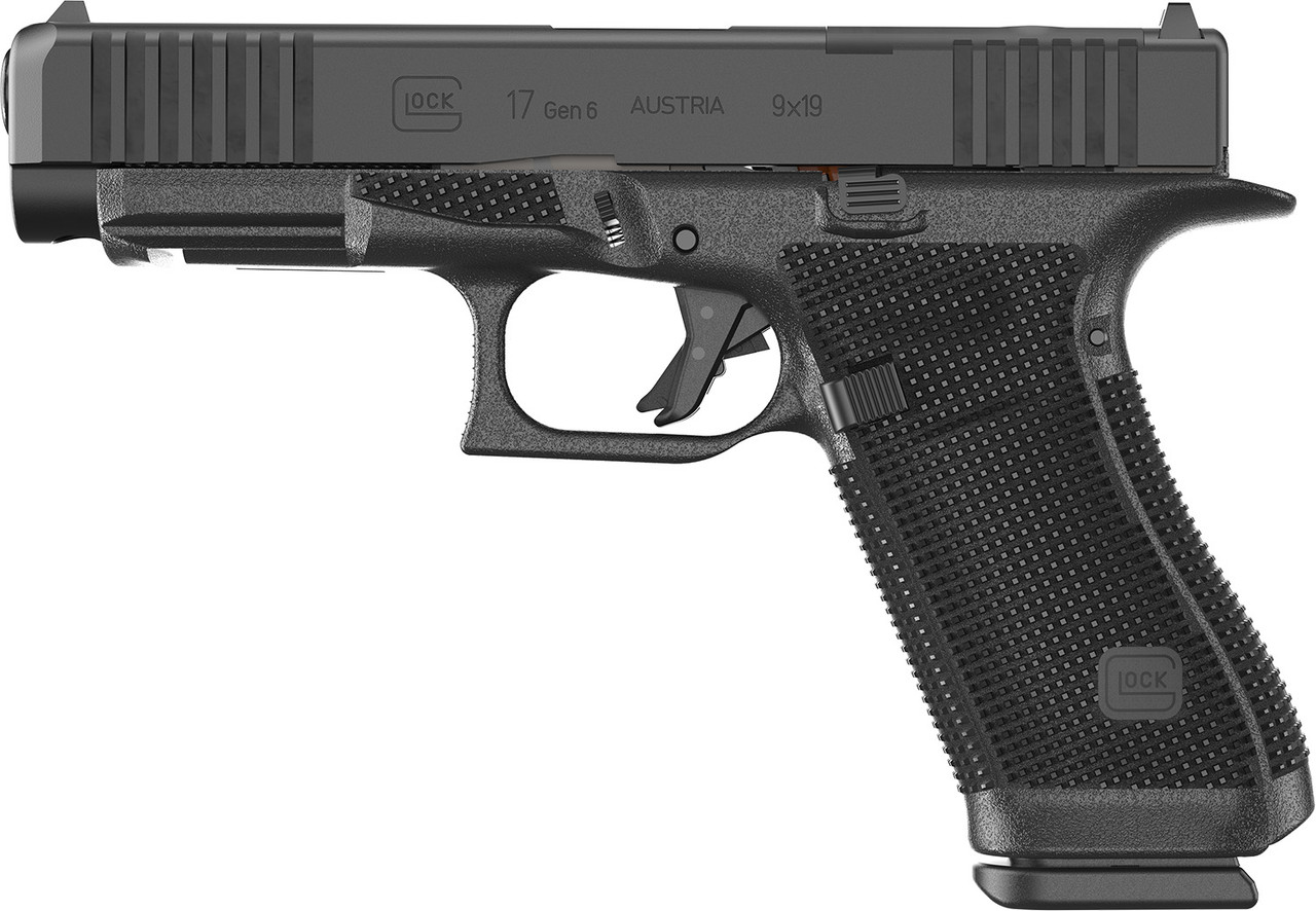 Glock 17 Gen 6 9mm, 4.49" Barrel, Flat Faced Trigger, Optics Ready, 10rd 3 Mags (New for 2026) - Image 3