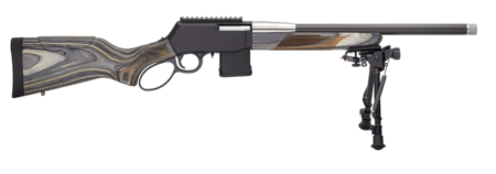 Henry H23 Speed Predator 223 Rem/5.56mm, 18" Carbon Fiber Barrel, Threaded, Black, Gray Lam, 10rd, Harris S-LM Bipod