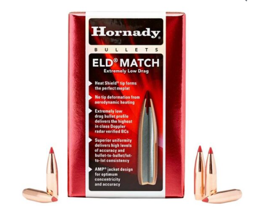 Hornady Match .308 Win 168gr ELD Match