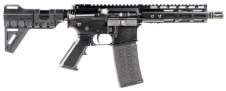 ATI Milsport AR15 Pistol 5.56/223 7.5" Barrel M-Lok, Brace 30rd Mag