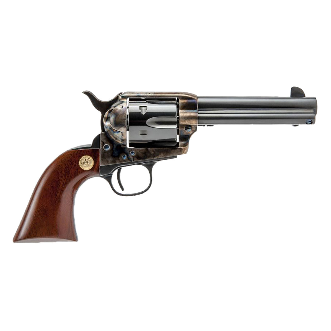 Cimarron Model P 45 Colt Pre-War, 4.75" Barrel, Standard Blue Finish Walnut Grip