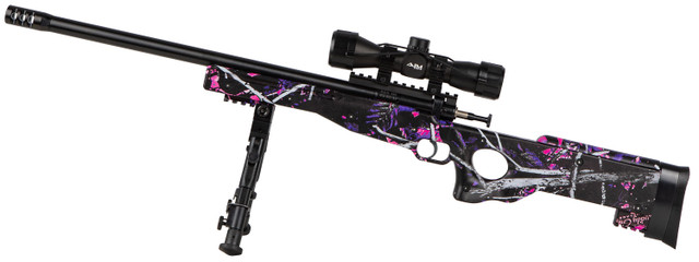 Crickett Precision 22 LR, 16" Barrel, "Muddy Girl" Stock, Blued - Image 3