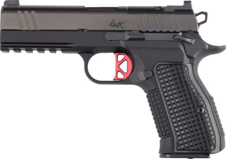Dan Wesson DWX Compact 9mm, 4" Barrel, Black, Night Sights, Optics Ready, 15rd