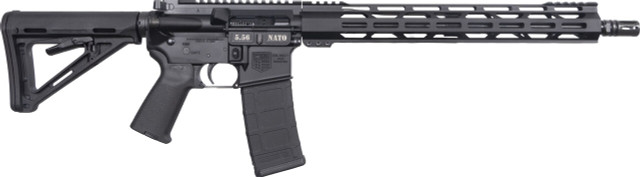 Diamondback DB15 AR15 5.56x45mm 16" Threaded Barrel, Black, 15" M-Lok Handguard, 30rd
