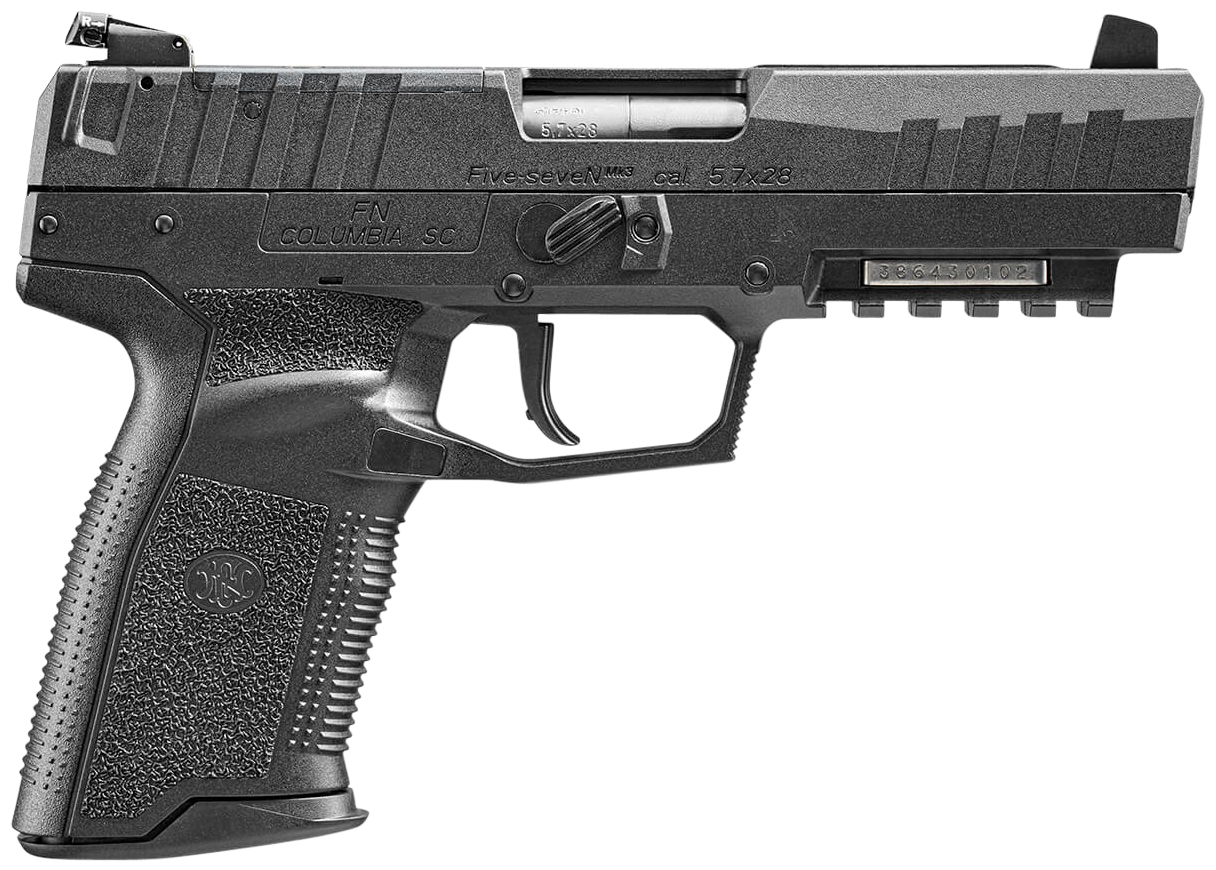 FN Five seveN 5.7x28mm, 4.8" Barrel, Black, Optic Ready, 10rd