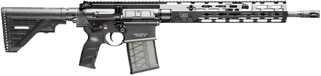 HK MR762 A4 308 Winchester, 16.5" Threaded Barrel, Black, M-Lok Handguard, 10rd