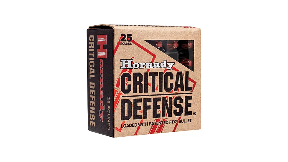 Hornady Critical Defense 9mm 115gr FTX