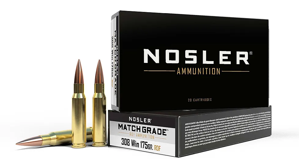 Nosler Match Grade .308 Win 175gr RDF