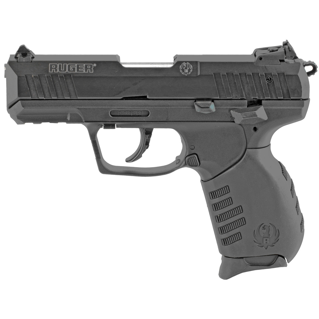 Ruger SR22 22 LR, 3.5" Barrel, Black, Adjustable 3-Dot Sights, Alloy Frame, 10rd - Image 3