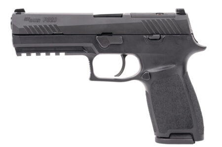 Sig Sauer P320 9mm, 4.7" Barrel, Black, Optic Ready, 17rd