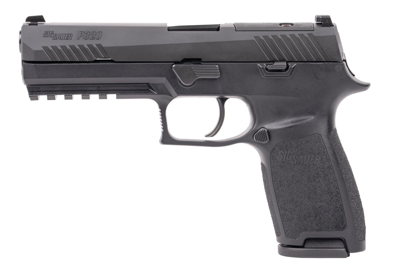 Sig Sauer P320 9mm, 4.7" Barrel, Black, Optic Ready, 17rd