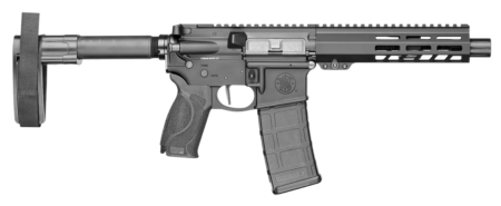 Smith & Wesson M&P15 5.56 NATO 7.50" Barrel, Hodge Free-Float M-LOK Handguards, Straight Buffer Tube, 30 Rd