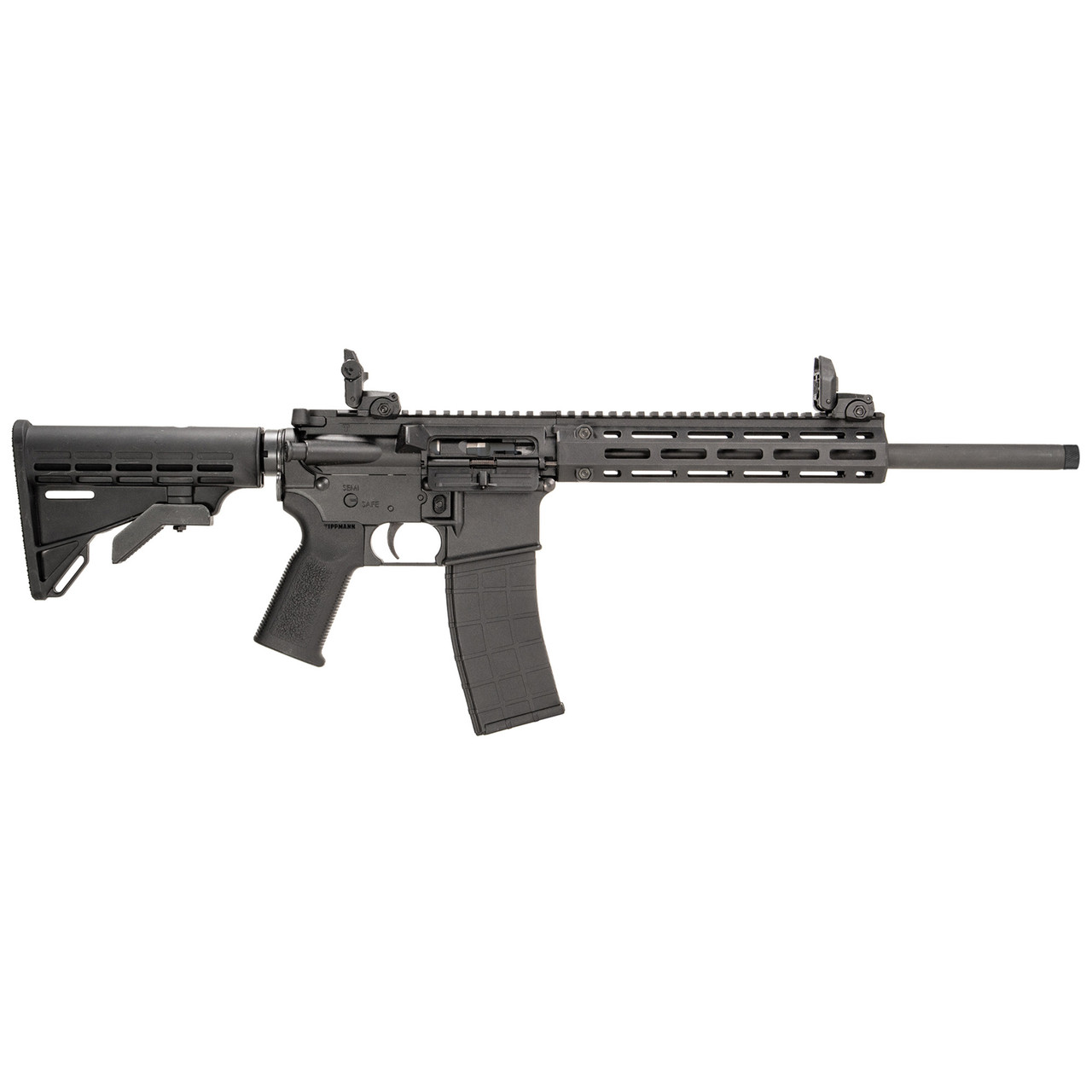 Tippmann M4-22 LTE 22 LR, 16" Threaded Barrel, Black, M4 Collapsible Stock, 25rd
