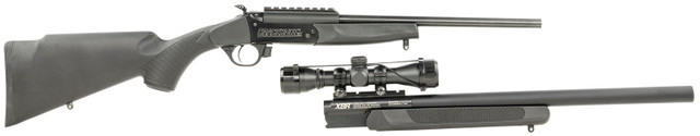 Traditions Crackshot XBR Package, .22 Cal Upper & .27 Cal Arrow Upper, Black