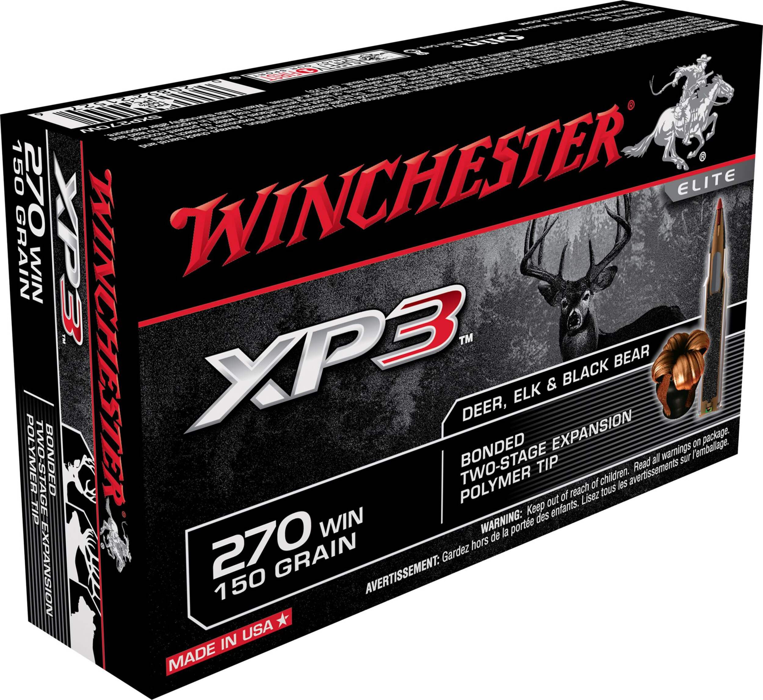 Winchester Supreme Elite XP3 .270 Win 150gr
