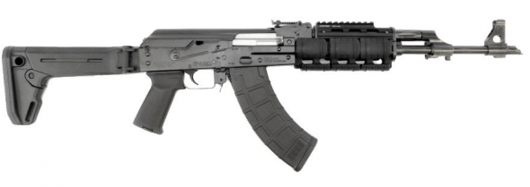 Zastava ZPAPM70 7.62x39, 16.3" Barrel, Black, Zhukov Folding Stock, 30rd