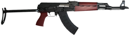 Zastava Arms ZPAPM70 7.62x39mm 16.30" Barrel, 1.5mm Bulged Trunnion Receiver, Serbian Red Wood Handguard, Underfolding Stock, Serbian Red Grip