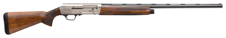 Browning A5 Ultimate Sweet Sixteen 16 Ga, 2.75" Chamber 28" Barrel, Engraved Silver Rec, Walnut Furniture, 4rd