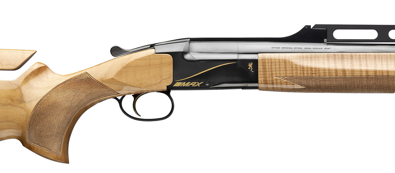Browning BT-99 Max 12 Ga, 2.75" Chamber 32" Barrel, Gloss AAAA Maple, Black Rec, 1rd - Image 3
