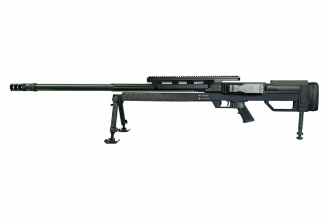 Steyr HS .50 M1, .50 BMG, 35" Barrel, Black Finish, Bipod & Hard Case, 5rd - Image 2